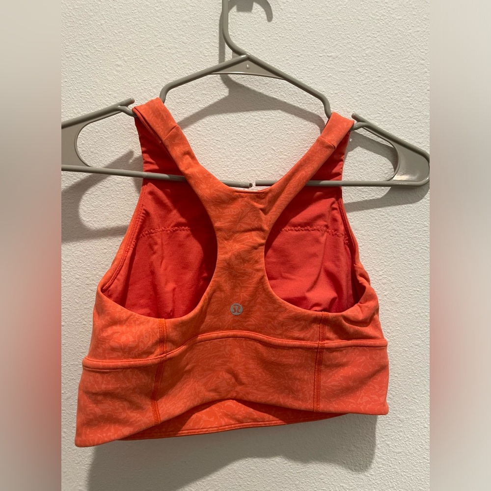 Lululemon medium support longline  training bra B-D cup